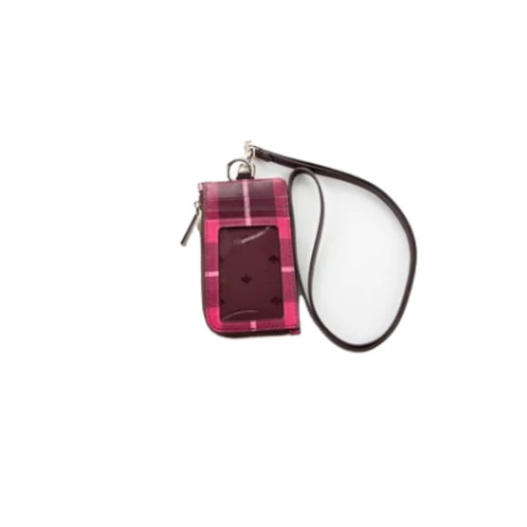 COPY - KATE SPADE NEW YORK Leather Plaid Print Wallet - Picture 2 of 4